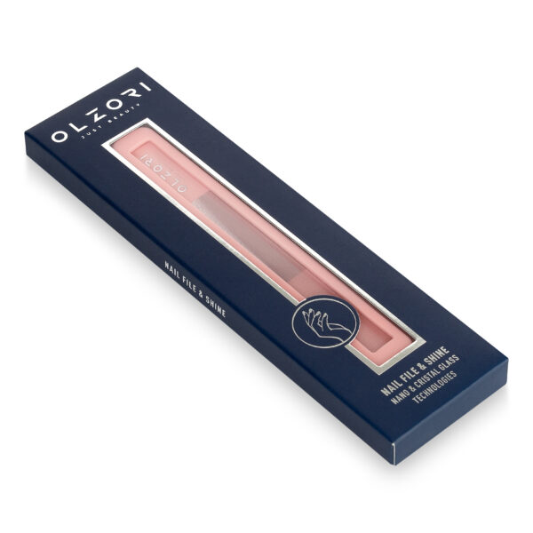 OLZORI™ VirGo Nail 02 – стеклянная пилочка-баф с наноабразивным покрытием